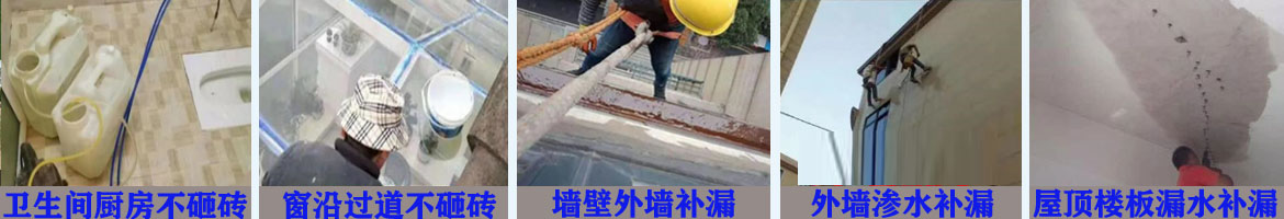 诚信维修漏水防水补漏服务部